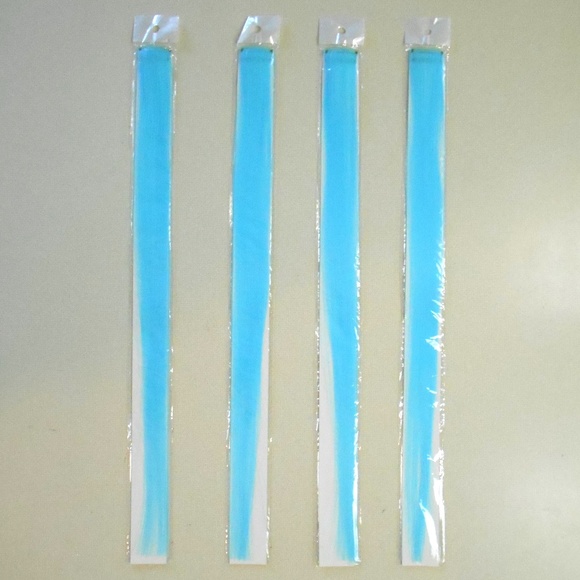 Unbranded Accessories - Light Blue 4 Hair Extensions